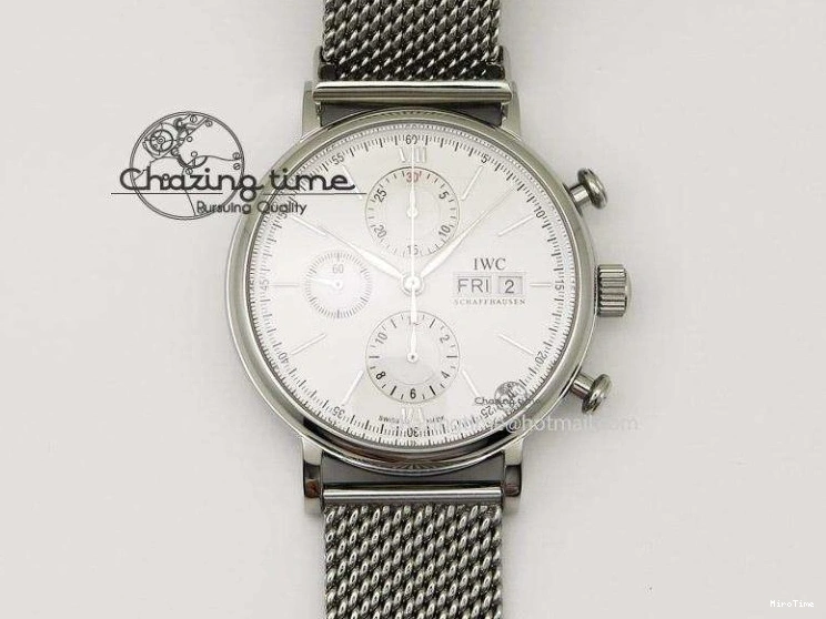 MIROTIME 0223 Pilot IW326901 Real Ceramic MK 1:1 Best Edition Black Dial On Nylon Strap MIYOTA FastDry 7126